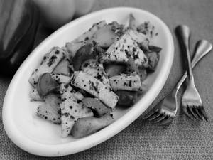 Peppery Grilled Paneer