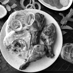 Malai Murgh Tangdi