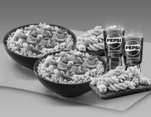 2 Value Rice Bowl Non Veg+2 Cinnamon Twists+2 Pepsi Zero