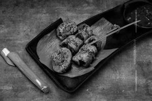 Mushroom Kebab