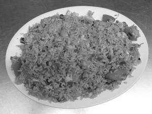 Egg Hakka Fried Rice