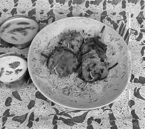 Donne Kabab Biryani