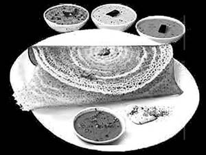 Rava masala dosa