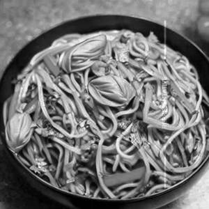Veg Spicy Basil Noodles