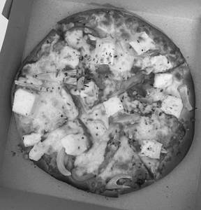 Veg paradise pizza