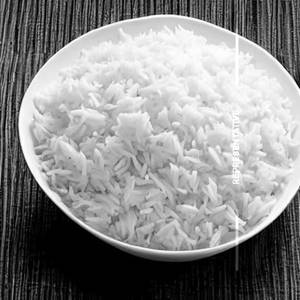 White rice [half]