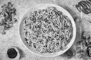 Vegetable Burnt Garlic Noodles
