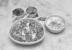 Veg. Biryani With Raita
