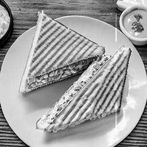 Corn Paneer Cheese  Grill Sandwich