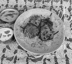 Donne Kabab Biryani