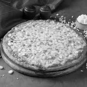 Corn And Cheese Pizza
