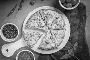 Corn And Cheese Pizza