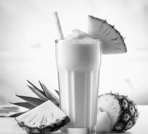Pineapple Milk Shake