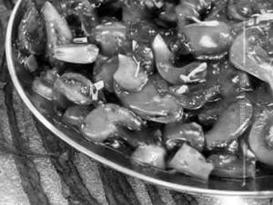 Mushroom Garlic Chilli