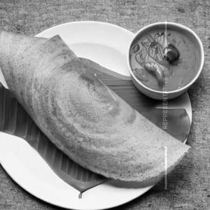 Papper roast  dosa with ghee
