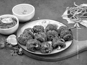 Mushroom Kebab