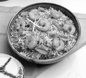 prawn thokku biryani 