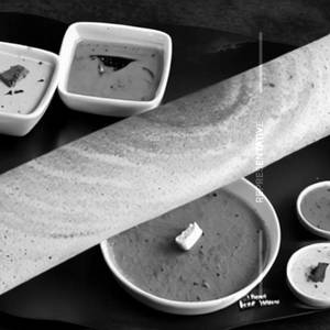 Open Butter Masala Dosa 