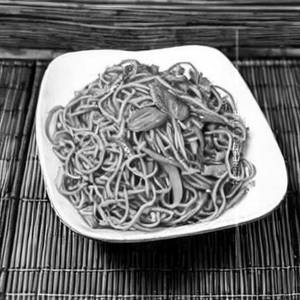 Oriental Black Pepper Noodles