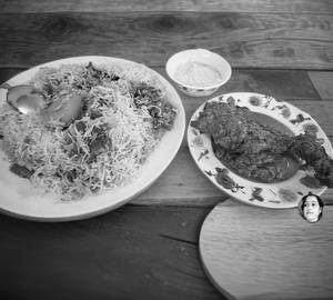 Chicken Biryani+Chicken Chaap