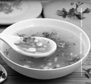 Lemon Coriander Soup