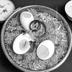 Egg Nizami Biryani