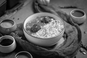 Manchurian Gravy + Rice