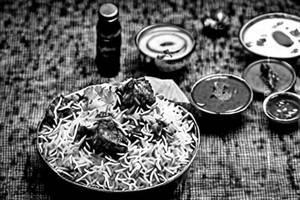 Mutton Bamboo Biryani