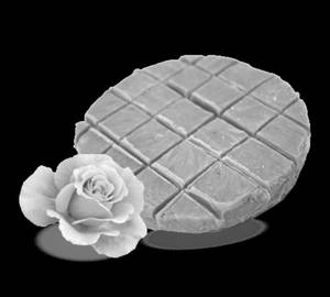 Gulab Gulkand Kulfi Slice