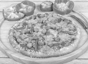 Veg. Loaded Pizza