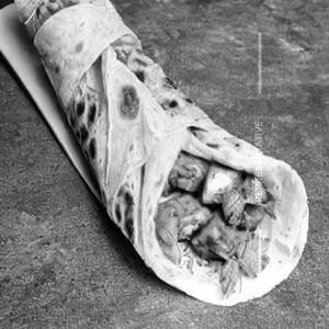 Paneer Tikka Roll