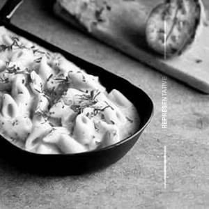 Chicken Risotto In Rosemary Cream Sauce
