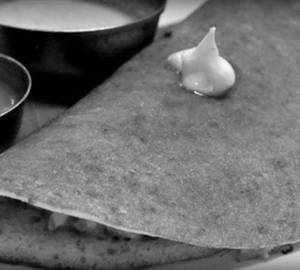Ghee dosa (masala+onion)