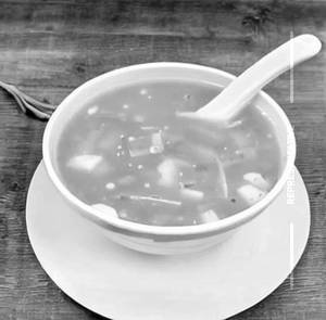 Veg. Clear soup