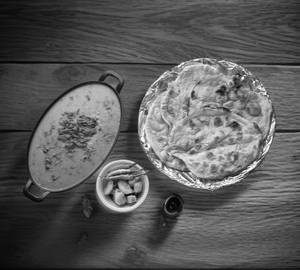 Tandoori Roti [2 Pcs] + Dal Fry [1/2] + Salad Combo 