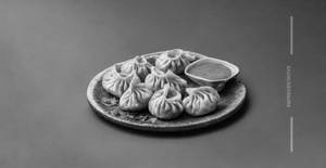 Mushroom &cheese Fried Momos