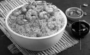 Prawns Burnt Garlic Fried Rice