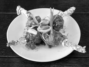 Chicken Lollypop (paste/dry)