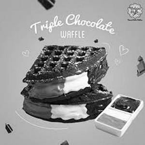 Triple Chocolate Waffle