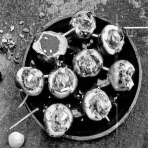 Stuffed Malai Mushrooms