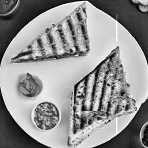 Cheese Chilli Garlic Grilled Sandwich