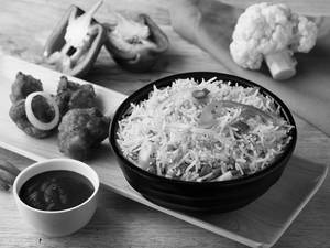 Veg Fried Rice & Gobi 65