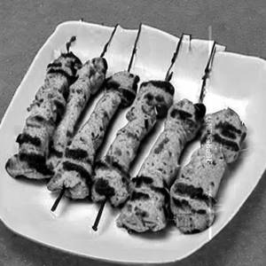 Murgh Malai Cheese Seekh Kebab