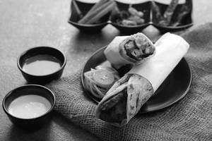 Veg Kebab Kathi Roll