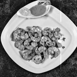 Prawns Black Pepper Corn (Dry)