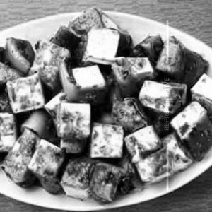 Green Pepper Merinade Paneer Dry