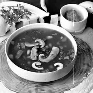 Mushroom Veg Clear Soup
