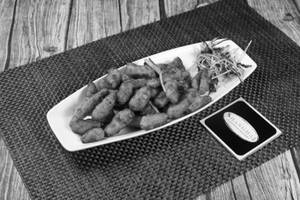Crispy Chilli Baby Corn (half)