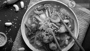 Mixed Vegetables In Green Chilli Sauce (half)