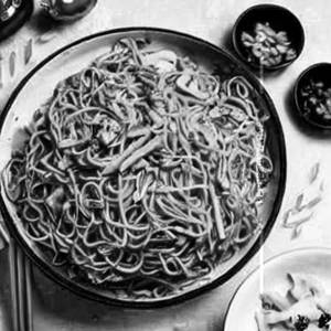 Pork Burnt Garlic Noodles